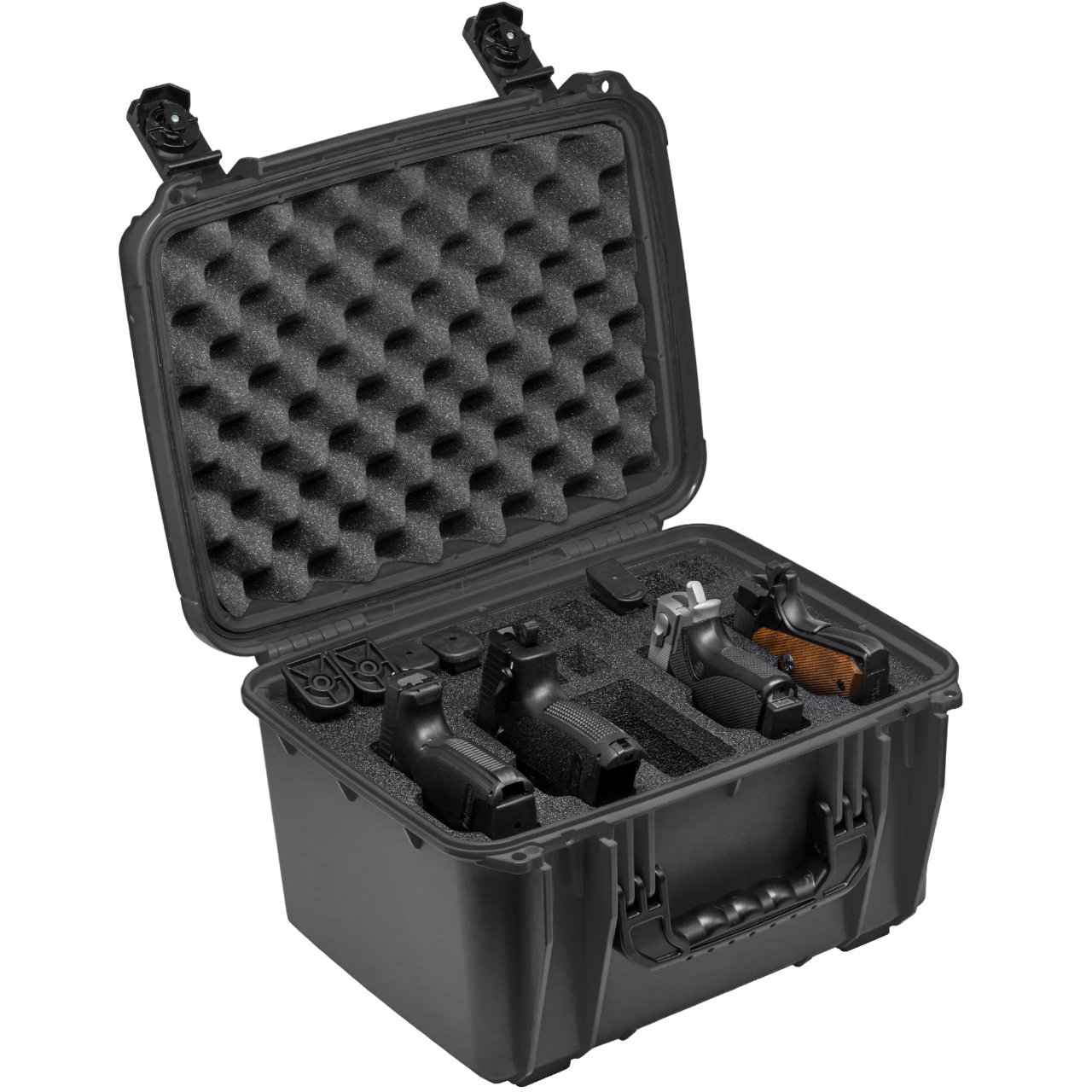Seahorse 540 Hard Shell Protective Case with 4 Pistol Foam